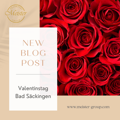 Valentinstagsblumen in Bad Säckingen von Blumen Meister