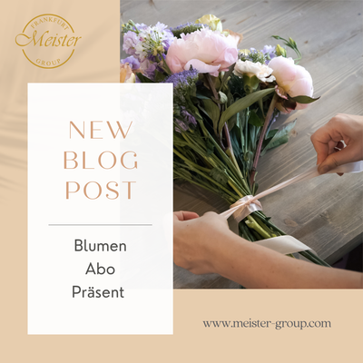 💐 Die schönsten Blumen Abo in Frankfurt – regelmäßig & bequem von Blumen Meister geliefert