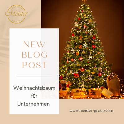 Weihnachtsbaum für Unternehmen in Frankfurt – Lieferung & Deko