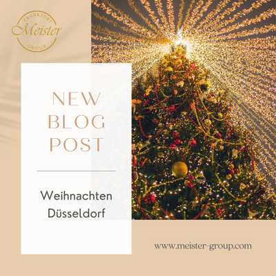 🎄 Weihnachten in Düsseldorf – stilvolle Dekoration & festliche Blumen