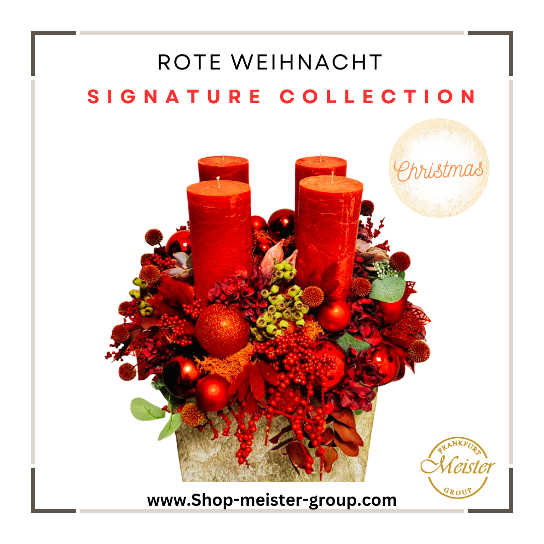 Adventskranz “Rote Weihnacht”