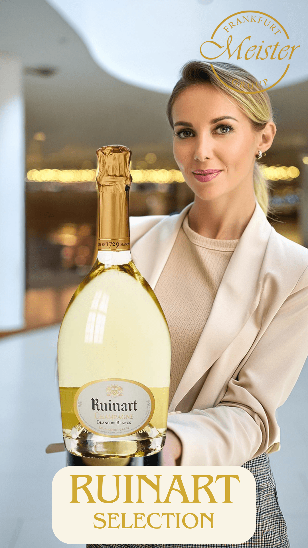 Champagne Ruinart Blanc de Blancs - Meister Group Frankfurt