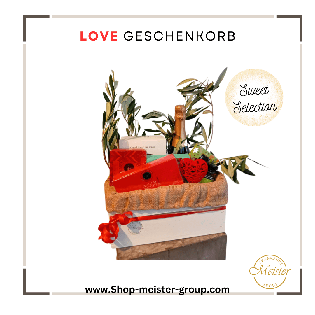 "Die grosse Liebe" Geschenkkorb