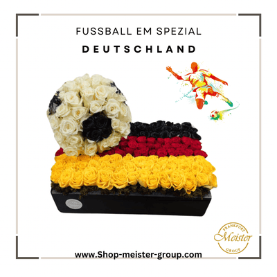 „Fußball-EM“ Blumenarrangement Deutschland