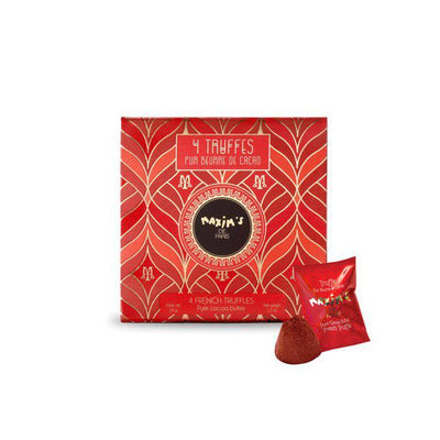 Maxim´s Cardbox 4 französische Trüffel, reine Kakaobutter - Meister Group Frankfurt