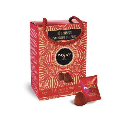 Maxim´s Geschenkkarton 10 französische Trüffel, reine Kakaobutter - Meister Group Frankfurt